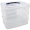 Teacher Created Resources Stackable Storage Container, Multicolored, Plastic, 3 PK TCR20449 - alternate 2